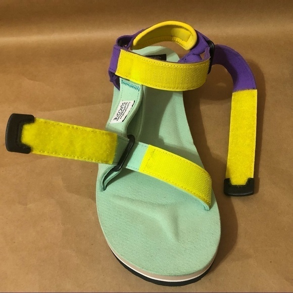 Suicoke | Depa ECS Platform Sandals Mint 78 Dad Sandals Retro Outdoor Size 9 - Picture 6 of 16
